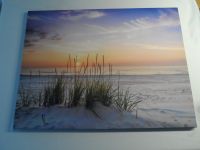 Keilrahmen 80 x 60 cm  Foto: Untergehende Sonne Dünenstrand Baden-Württemberg - Lorch Vorschau