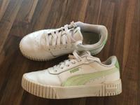 Sneaker Puma Gr. 37, Leder, gepflegter Zustand Bayern - Kleinkahl Vorschau