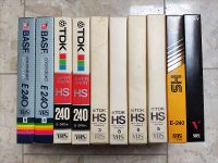 10 VHS Videokassetten E180 E240 gebraucht BASF TDK Baden-Württemberg - Reutlingen Vorschau