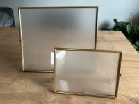 Metall gold Fotorahmen Hochzeit Dekoration 30x25 und 20x15 cm Nordrhein-Westfalen - Steinhagen Vorschau