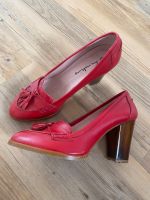 Wie NEU - Damen Pumps Loafer rot Gr. 36 München - Bogenhausen Vorschau