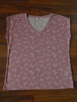Rosa T-Shirt mit Glitzerprint - Gr. L - Gr. 40 - Only - wie neu Hessen - Löhnberg Vorschau