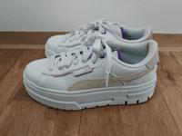Sneaker top puma 38 Leder weiß Plateau Sportschuhe Nürnberg (Mittelfr) - Südoststadt Vorschau