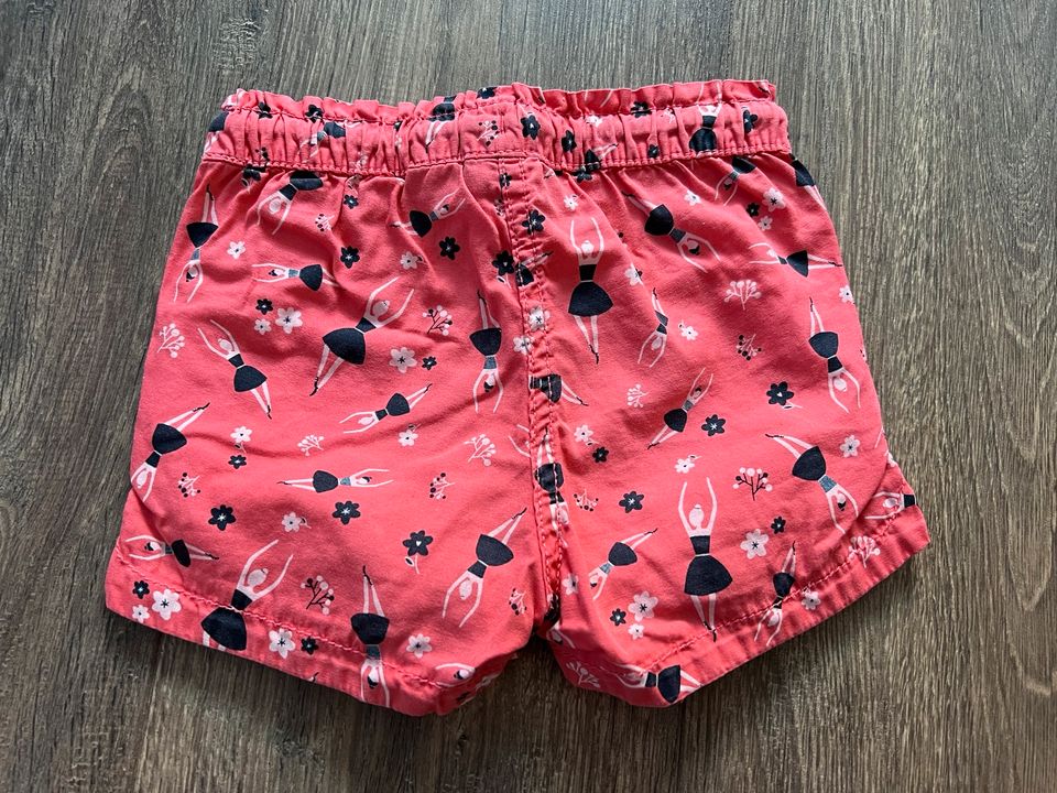 Kurze Hose | Mädchen | Rot | Größe 86/92 in Bad Dueben