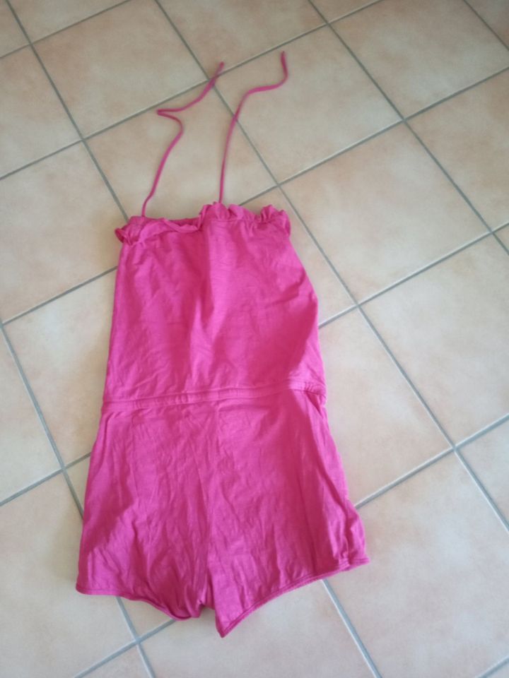 Jumpsuit kurz - pink - Gr. 40/42 in Mintraching