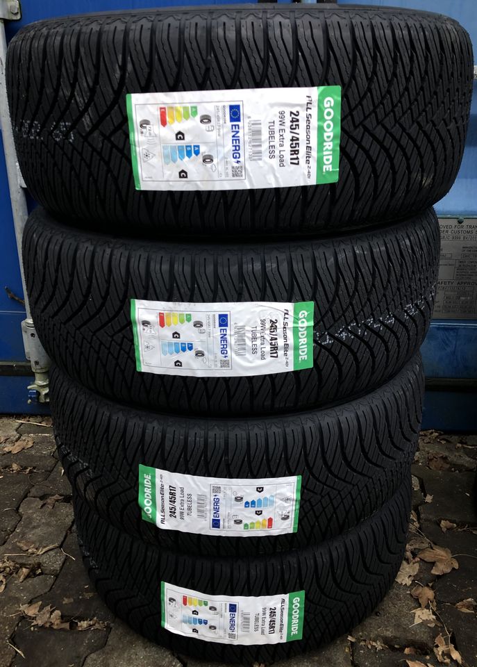 4x Neue Ganzjahresreifen aus ende 2023 (((245/45 R17 99W XL))) in Herne