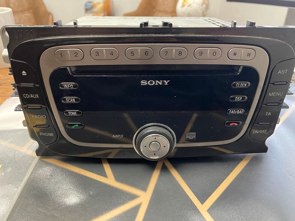 Ford S-MAX/Galaxy/Focus Autoradio CD Entertainment Sony incl.BT in  Nordrhein-Westfalen - Zülpich | Auto Hifi & Navigation Anzeigen | eBay  Kleinanzeigen ist jetzt Kleinanzeigen