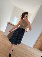 Wenger Dirndl hellbraun/beige/blau 34 (passt 36) Bayern - Postau Vorschau