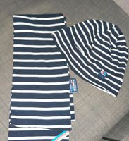 Original Breton Stripe Mütze Schal Set dunkelblau weiß geringelt Hessen - Großkrotzenburg Vorschau