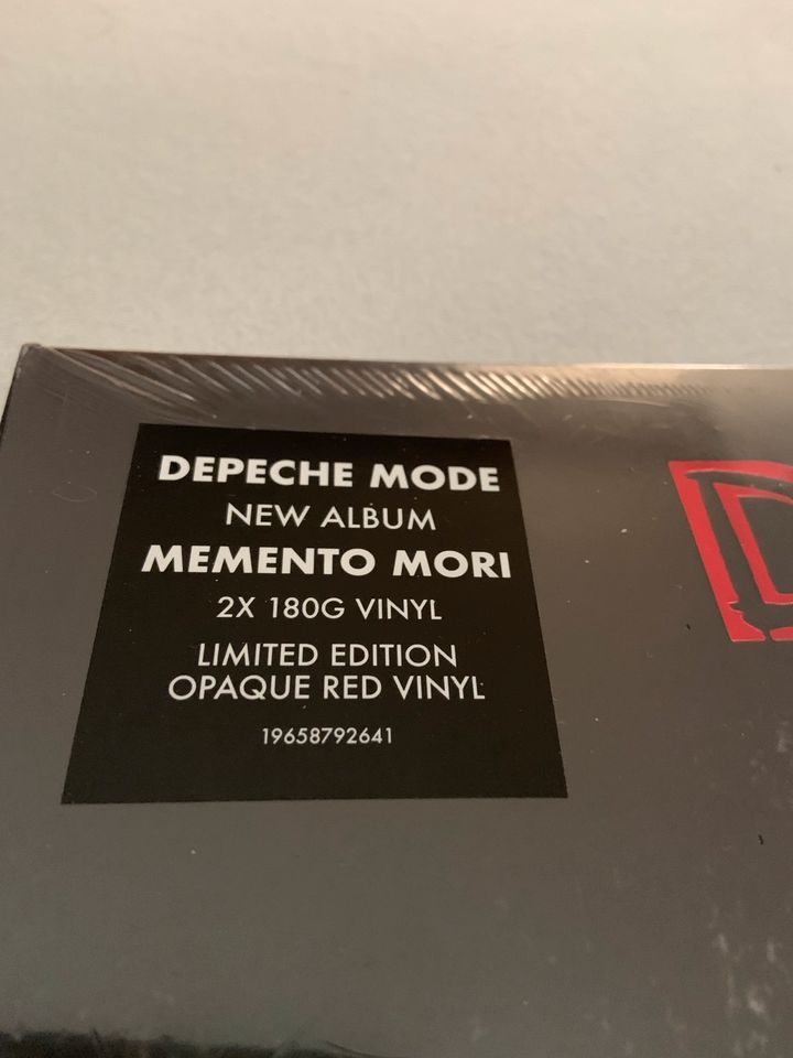 Schallplatte  Depeche Mode Memento Mori neu Opaque Red Vinyl in Aachen