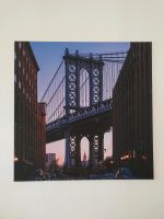 Leinwand 100×100, Bild New York, Manhattan Bridge in Brooklyn Vahr - Neue Vahr Südwest Vorschau