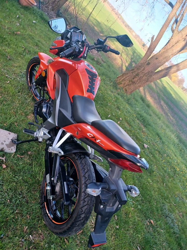 Kymco CK1 125, Motorrad in Bischofswerda