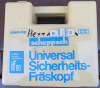 Scheppach Universal-Sicherheitsfräskopf im Koffer Hessen - Maintal Vorschau