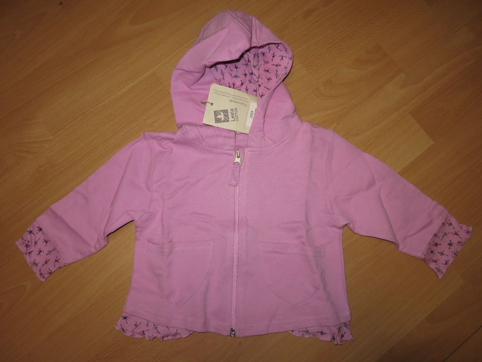 Sweat Jacke  Langarm Leela Cotton Größe  62 / 68 in Wiesbaden