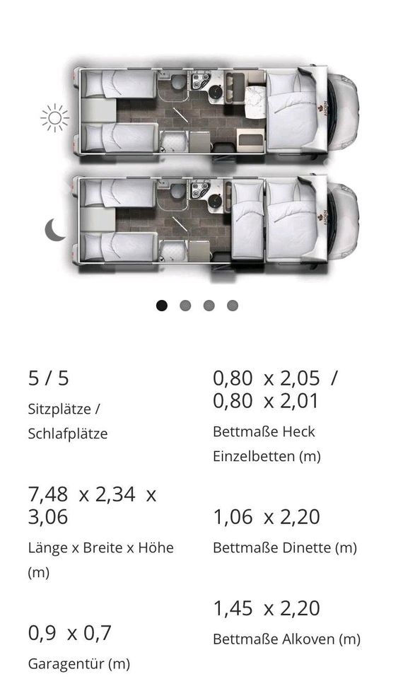 Wohnmobil zu vermieten... last minute ..Pfingsten noch frei in Dinslaken