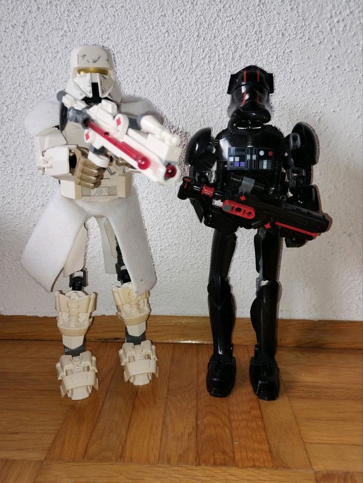Lego Star Wars Range Trooper+TIE Fighter Pilot mit Anleitungen in Mietraching