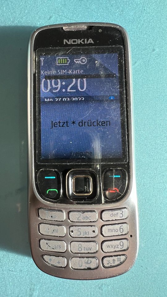 Nokia Handy 6303i, Classic, gebraucht defekt, funktioniert noch in Kamp-Lintfort