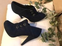 ⭐️ GRACELAND ⭐️ Ankle Boots Pumps High Heels Gr. 40 blau Niedersachsen - Westoverledingen Vorschau