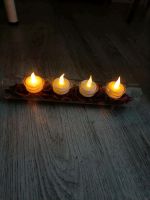 Deko Kerzen Rosen Rose Kerze LED Teelichthalter Lichter Thüringen - Camburg Vorschau