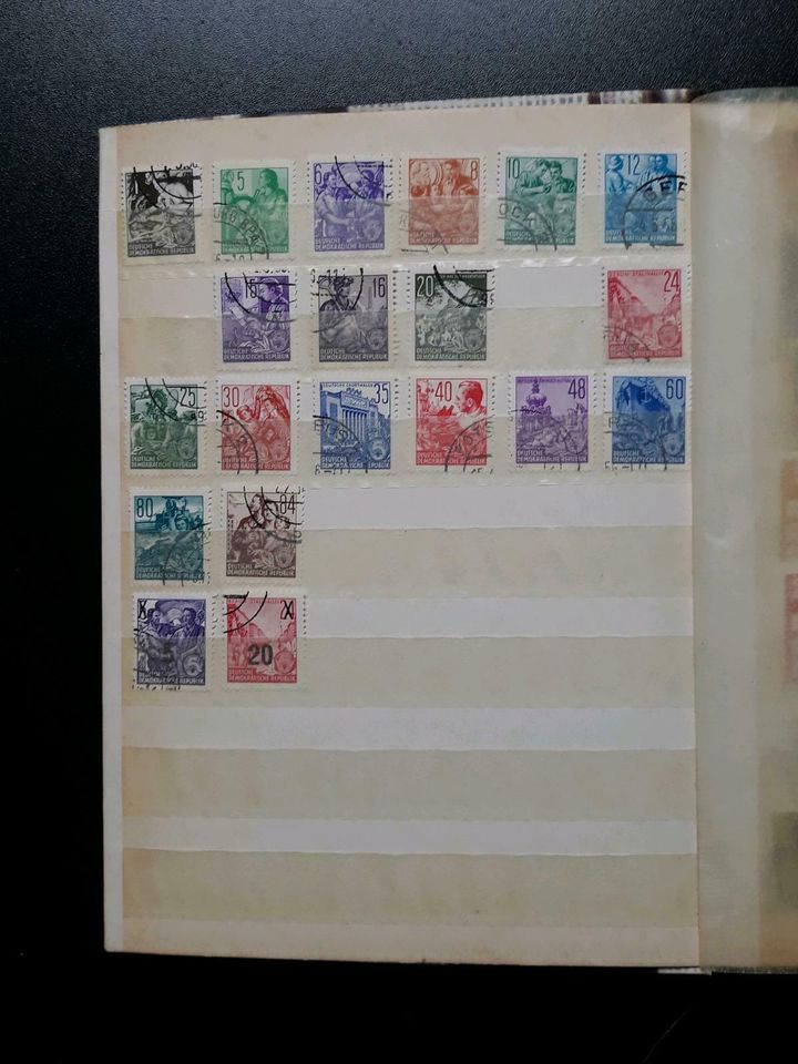 DDR Briefmarken in Sottrum