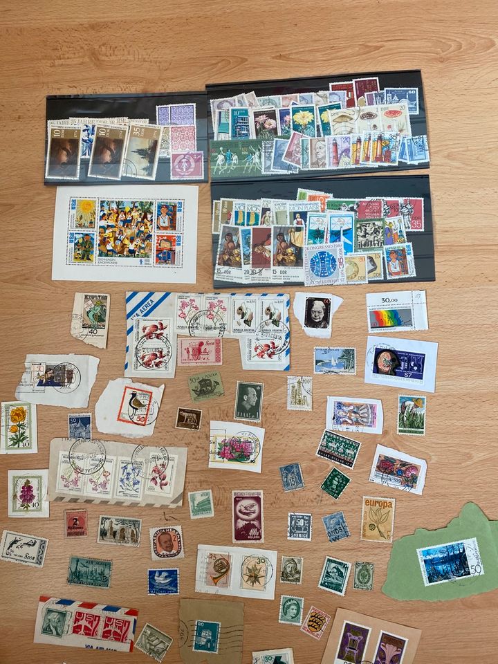 Briefmarken Sammlerstücke in Untermünkheim
