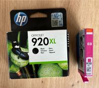 HP 920 XL Black und HP 920 XL Magenta Druckerpatrone Baden-Württemberg - Stetten am kalten Markt Vorschau