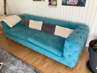 Sofa Louis 3 Sitzer Türkis Niedersachsen - Braunschweig Vorschau