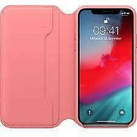 Apple Leder Folio für iPhone XS Max in Pfingstrosenpink * NEU * Niedersachsen - Damme Vorschau