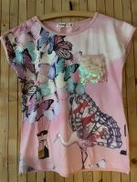 Hübsches T-Shirt für Mädchen, rosa mit auffälligem Print, Gr. 140 Brotterode-Trusetal - Trusetal Vorschau