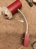 Paar Wandlampen Lampe Weinrot 60er Original Flexarm Neu Berlin Berlin - Mitte Vorschau