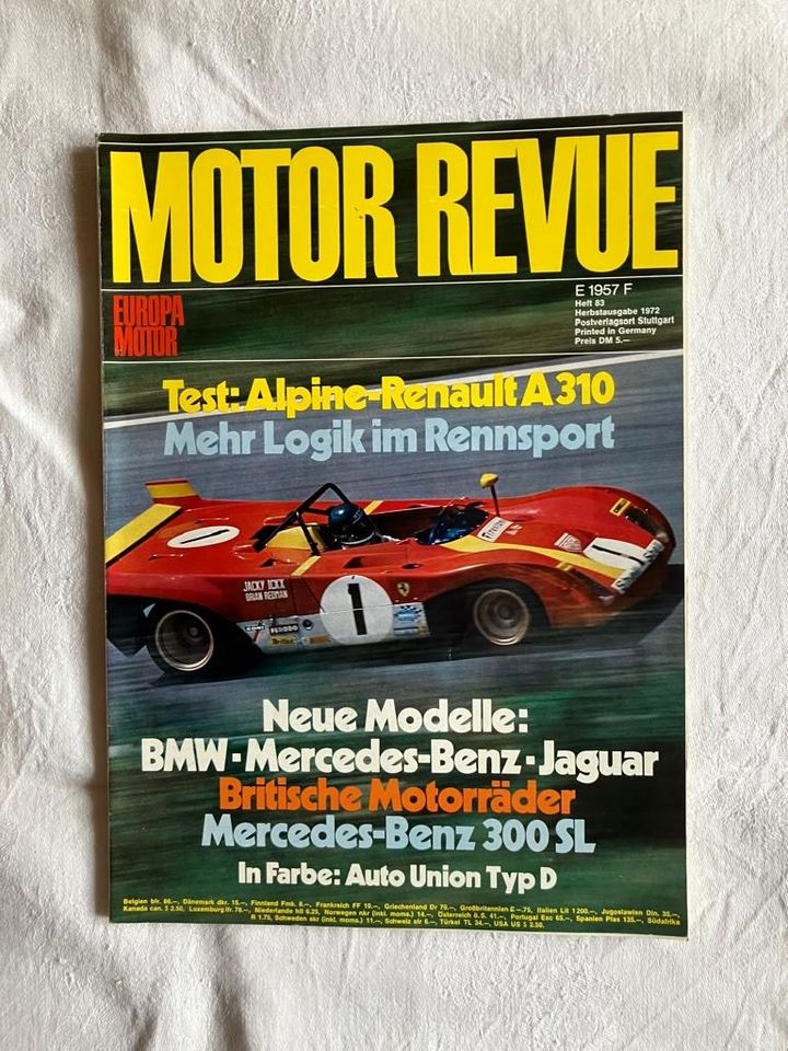 Motor Revue 57 & 73 Autozeitschrift in Kulmbach