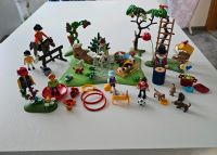 Playmobil "Spielwiese"/Spielplatz  mit viel Zubehör Super Zustand Hessen - Hessisch Lichtenau Vorschau