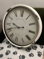 Edinburgh Clock Works Uhr Retro Vintage weiß Shabby Chic Leipzig - Probstheida Vorschau