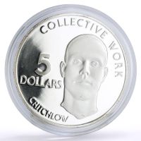 silber coin 1976 Guyana 5 dollars Independence Collective Work Cr Baden-Württemberg - Mannheim Vorschau