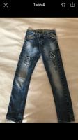 Jungen schicke Jeans Hose 128 Hessen - Steinbach Vorschau