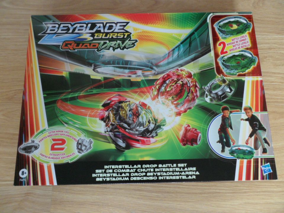 Beyblade burst QuadDrive Battle Set 2 Kreisel 4 in 1 komplett OVP in Mannheim