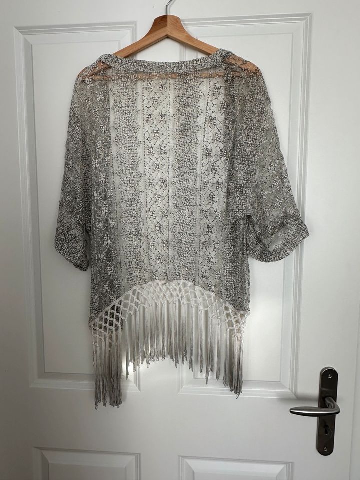 Hollister Cardigan Sommer grau beige Gr. S neu in Schwelm