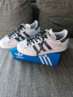Adidas Superstar weiss/Camouflage Leder Gr.40,PayPal+Versand Mecklenburg-Vorpommern - Neubrandenburg Vorschau