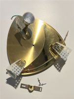 Goldene Deckenlampe mit 3 Strahlern Berlin - Lichterfelde Vorschau