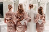 3x Morgenmantel/ Kimono/ Brautjungfern/ Bridesmaids/ Hochzeit Nordrhein-Westfalen - Herten Vorschau