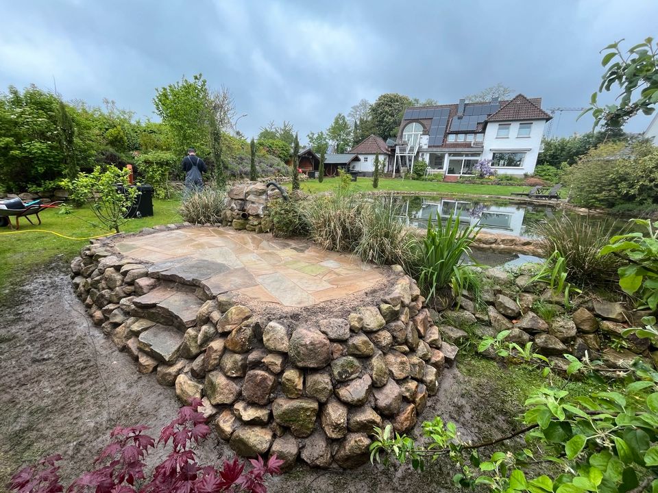 Pflasterarbeiten , Gartenpflege , Bordstein Absenkung , Galabau in Riesenbeck