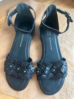 Wunderschöne elegante COX Sandalen Gr. 38 Schwarz NP 60€ Frankfurt am Main - Nordend Vorschau