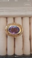 Ring Goldschmied Vintage 585 Amethyst gelbgold  UNIKAT Altona - Hamburg Othmarschen Vorschau