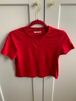 2 x rote Crop-Tops in der XS von Zalando und TopShop Dresden - Striesen-Ost Vorschau