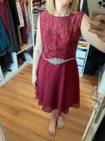 Abendkleid kurz mit spitze rot mit Glitzer Damenmode Kleid Schleswig-Holstein - Elmenhorst Kr Stormarn Vorschau