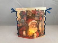 Stimmungs-/ Windlicht "gutmütiger Weihnachtsmann" handmade Deko Nordrhein-Westfalen - Erkelenz Vorschau
