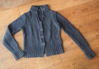 NUEVO - Edle Strickjacke dunkles Grau 100% Merinowolle Gr 38 Altona - Hamburg Blankenese Vorschau