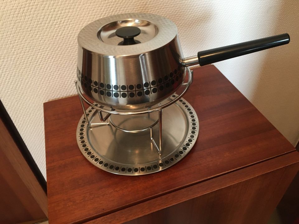 Vintage Sigg Fondue aus den 60er Jahre in Tamm