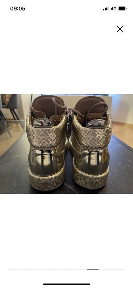 Giuseppe Zanotti Sneaker 36 Gold Schlange in Dortmund