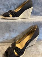 CLARKS ESPADRILLES 38.5 vintage y2k schnurstoff Schuhe Sommer Baden-Württemberg - Aichtal Vorschau
